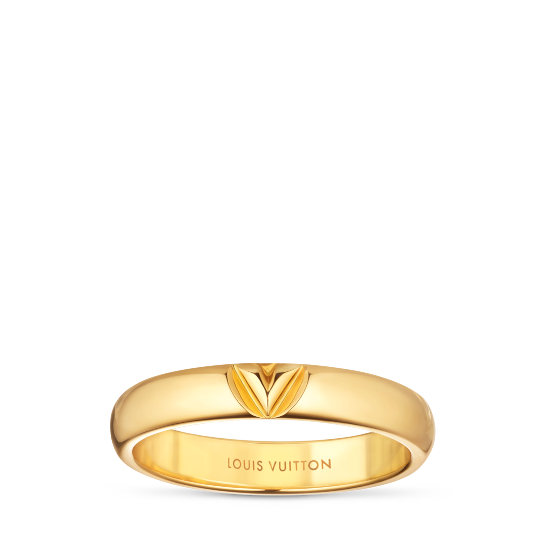 LOUIS VUITTON ゴールドリング LV Volt Multi Wedding Band, Yellow Gold - Jewelry - Categories